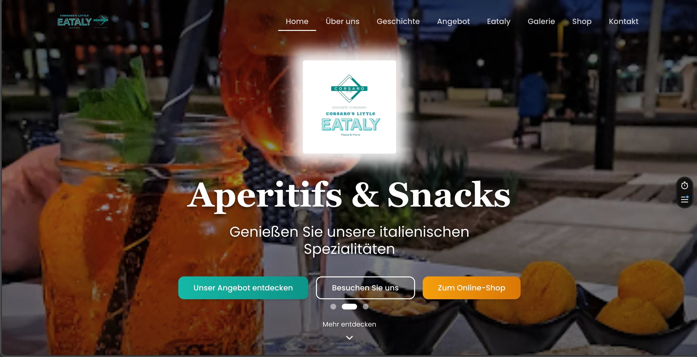 Eiscafé Corsaro Reutlingen – Startseite