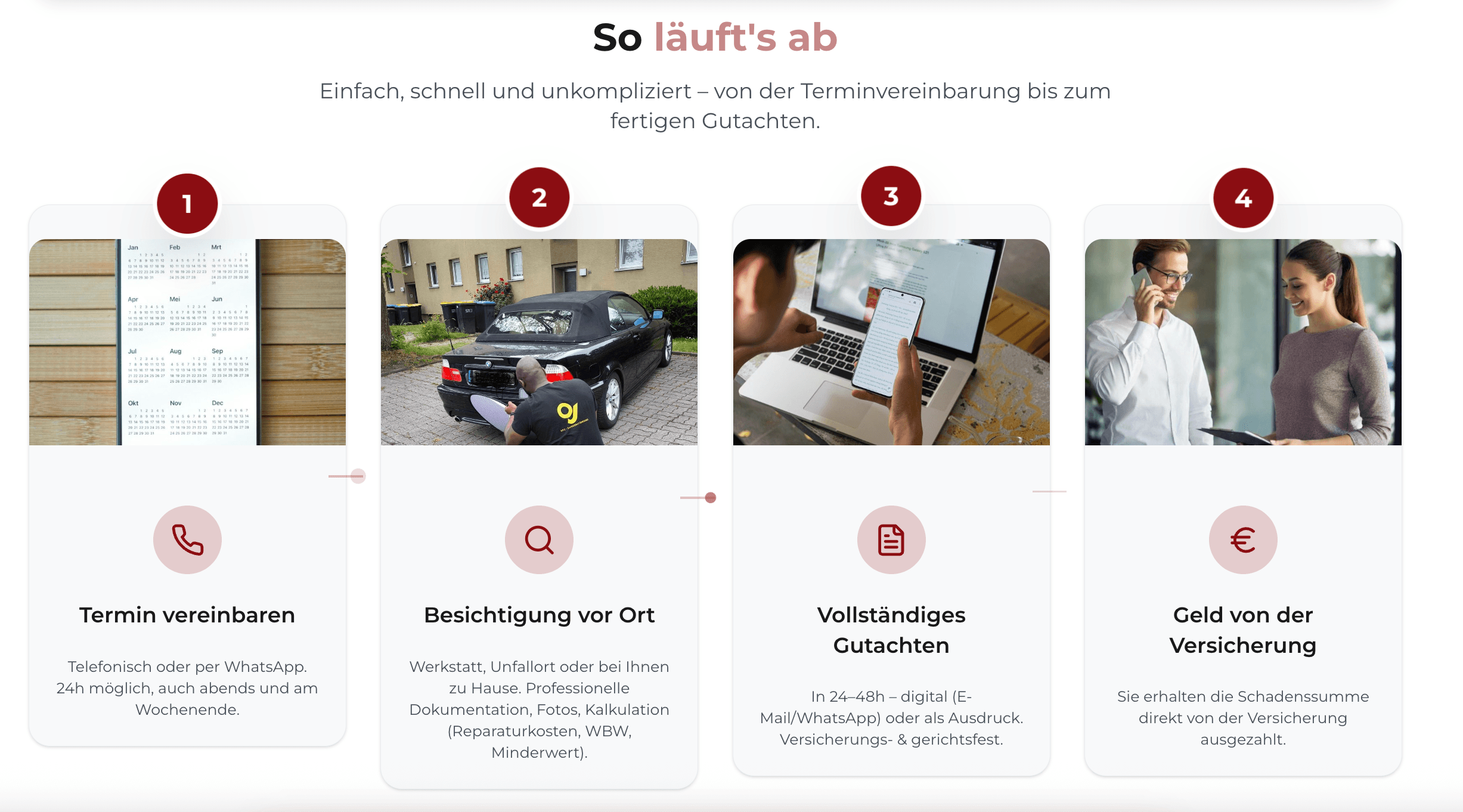 Kfz Sachverständiger OJ, Dortmund – Website-Ansicht 2
